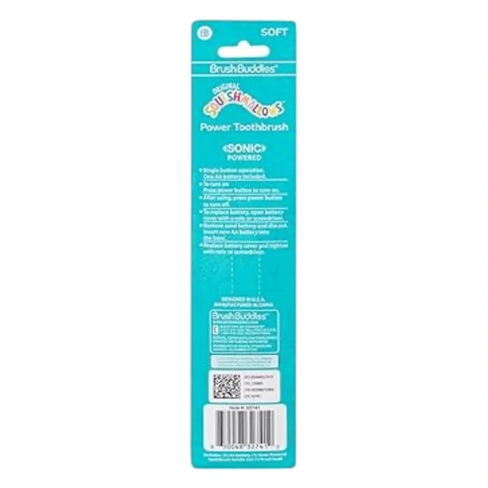 Squishmallows Electric Sonic Toothbrush for Kids